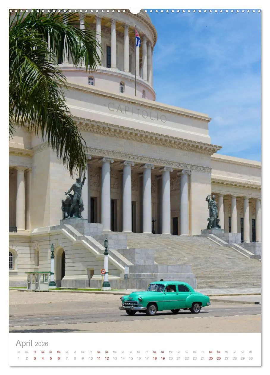 Bild: 9783516338577 | Old Cars of Cuba (hochwertiger Premium Wandkalender 2026 DIN A2...