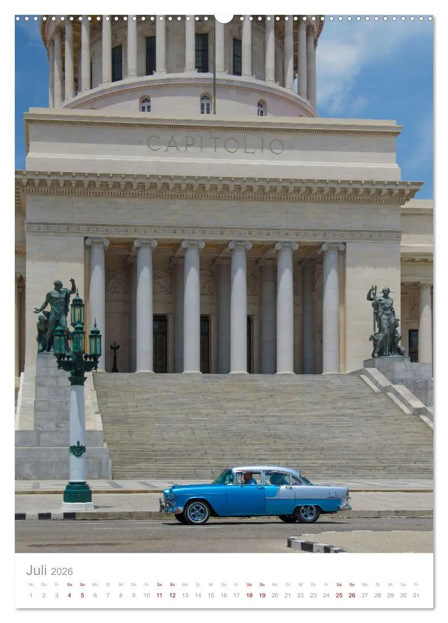 Bild: 9783516338577 | Old Cars of Cuba (hochwertiger Premium Wandkalender 2026 DIN A2...