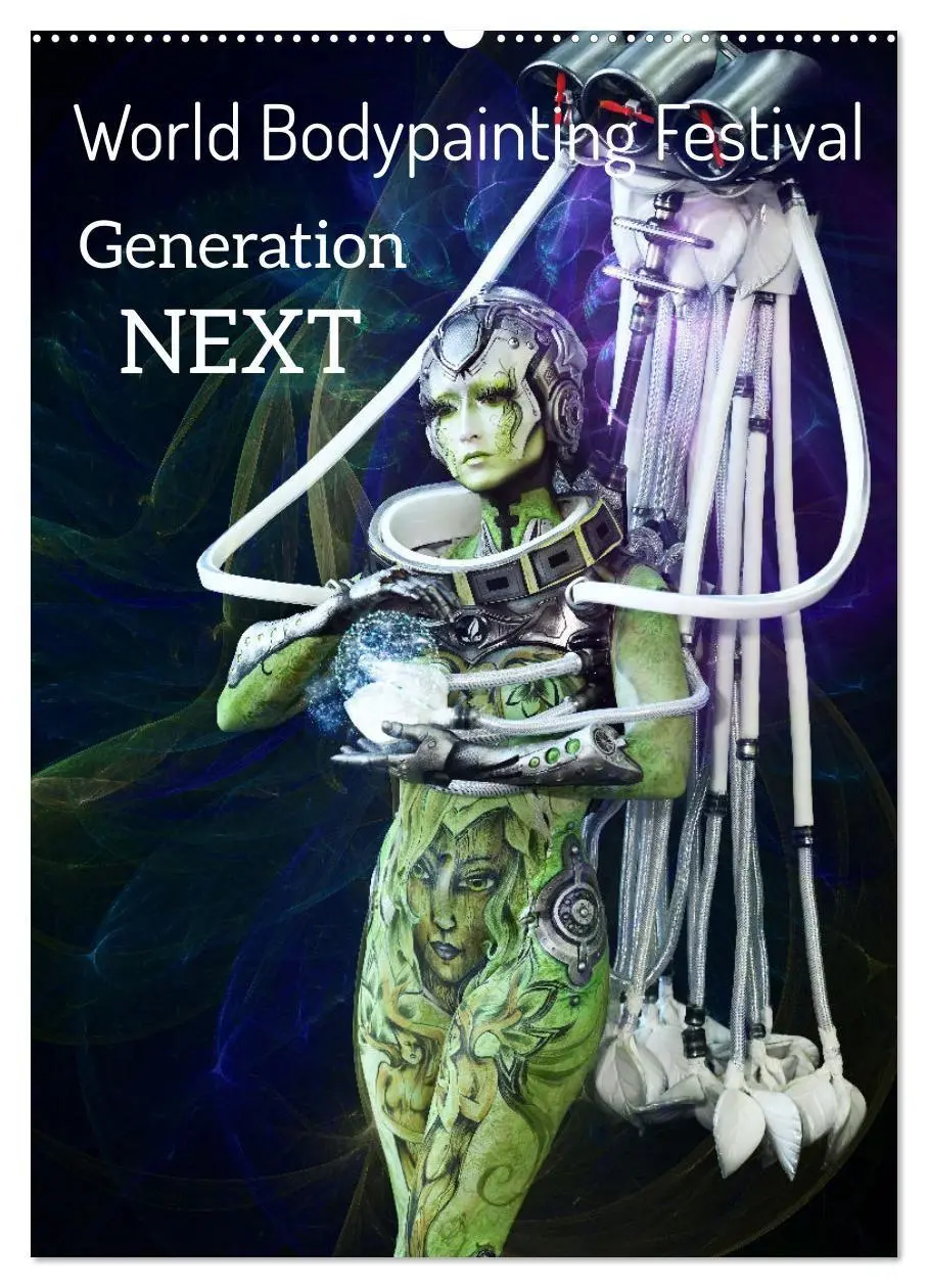 Cover: 9783569358577 | World Bodypainting Festival: Generation NEXT (Wandkalender 2027 DIN...