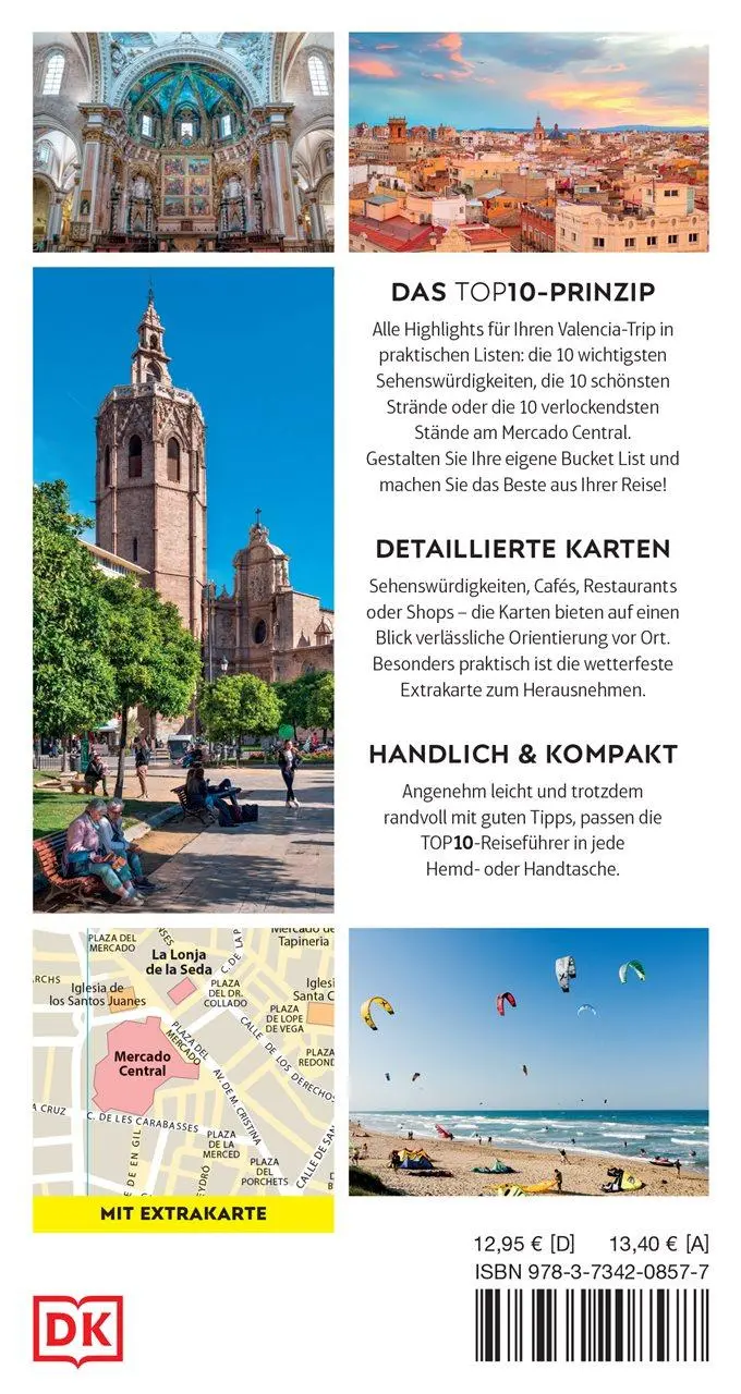 Rückseite: 9783734208577 | TOP10 Reiseführer Valencia | DK Verlag - Reise | Taschenbuch | 144 S.