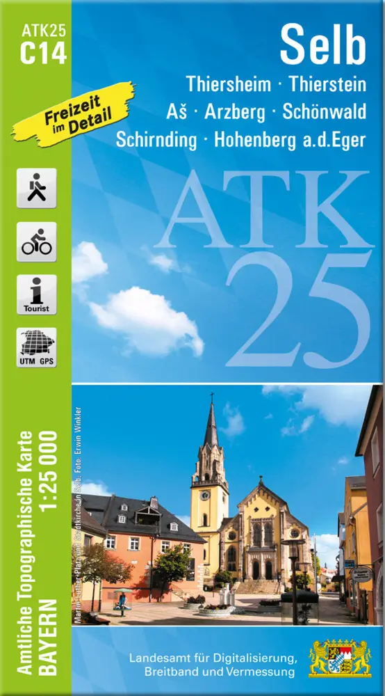Cover: 9783899338577 | Selb (Amtliche Topographische Karte 1:25000) | Digitalisierung | 2021