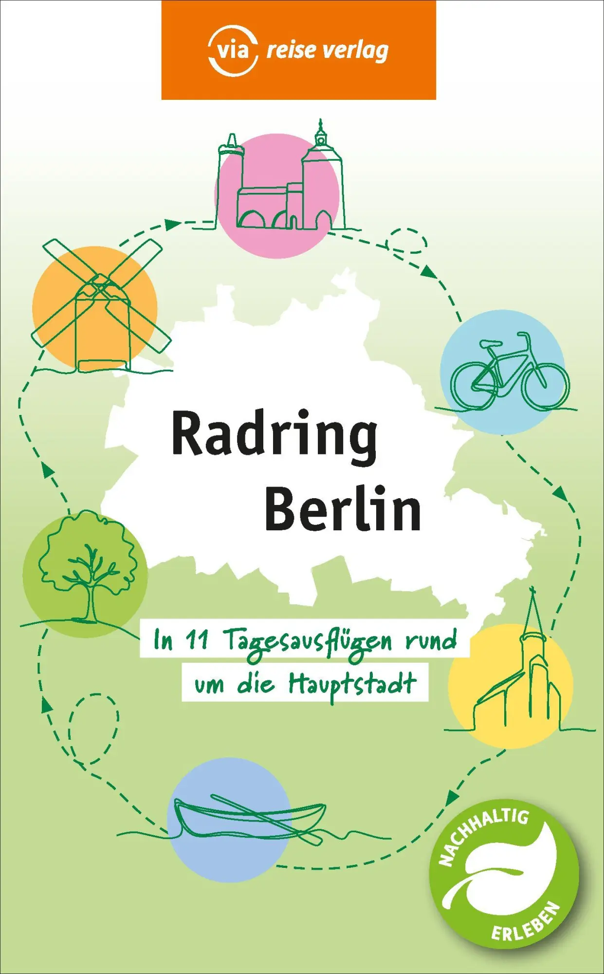 Cover: 9783949138577 | Radring Berlin | In 11 Tagesausflügen rund um die Hauptstadt | Buch