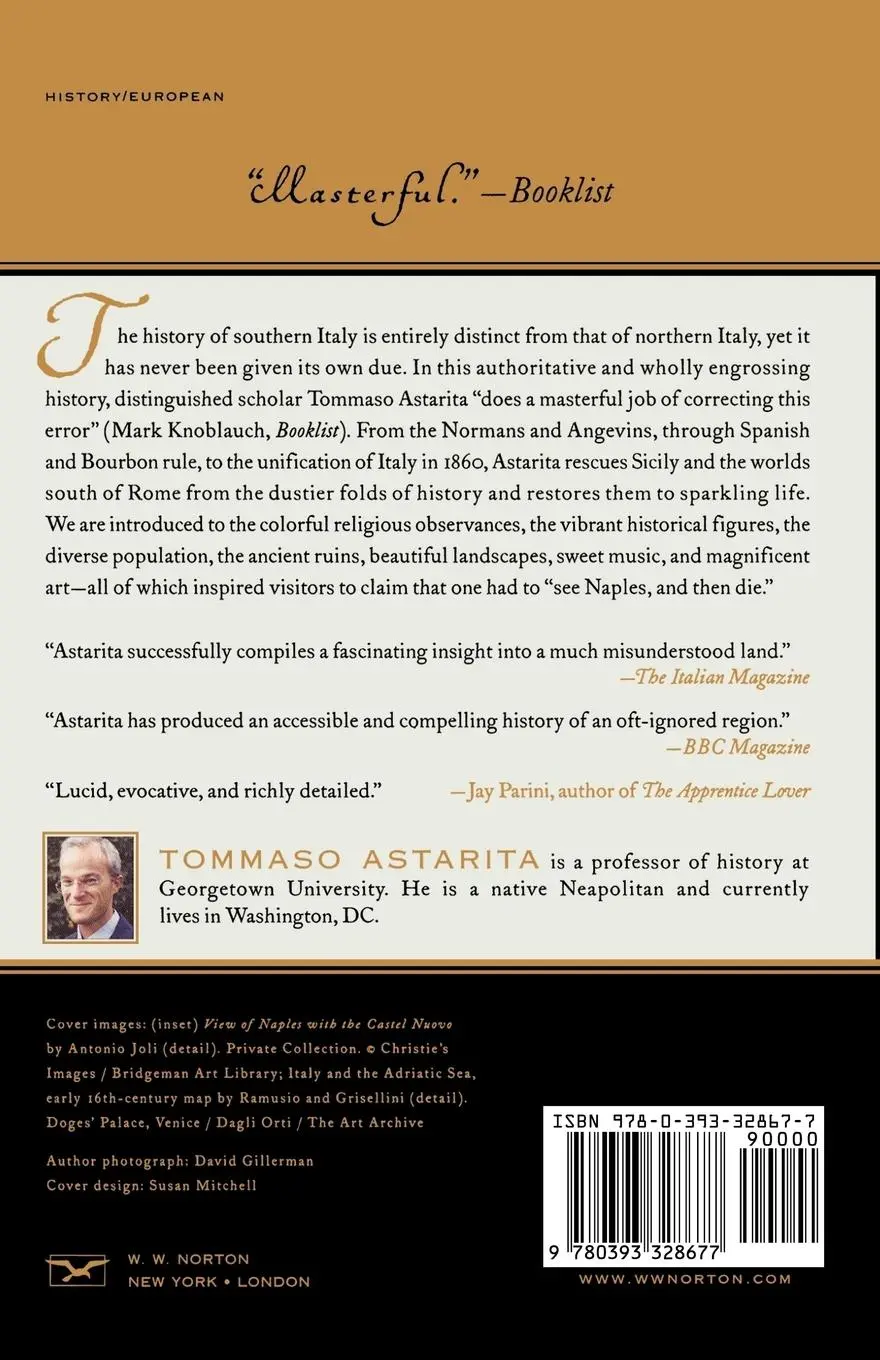Rückseite: 9780393328677 | Between Salt Water and Holy Water | A History of Southern Italy | Buch
