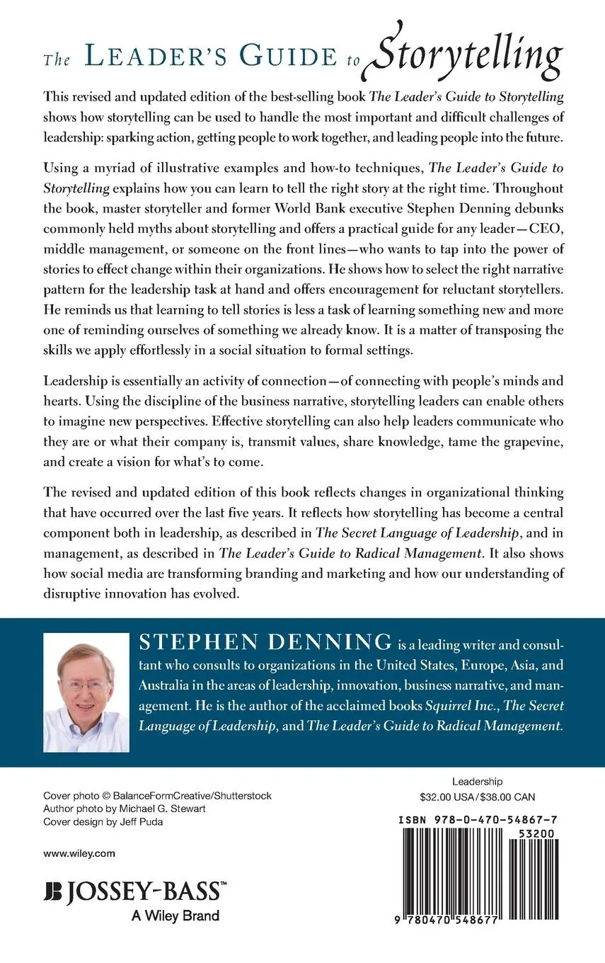 Rückseite: 9780470548677 | The Leader's Guide to Storytelling | Stephen Denning | Buch | Englisch