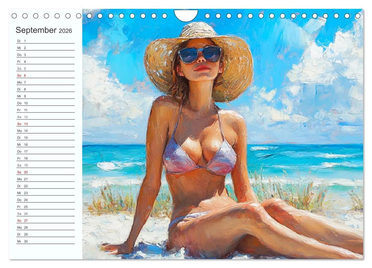 Bild: 9783457308677 | Frauen im Sommer. Lebensfreude, Sonne und Strand (Wandkalender 2026...