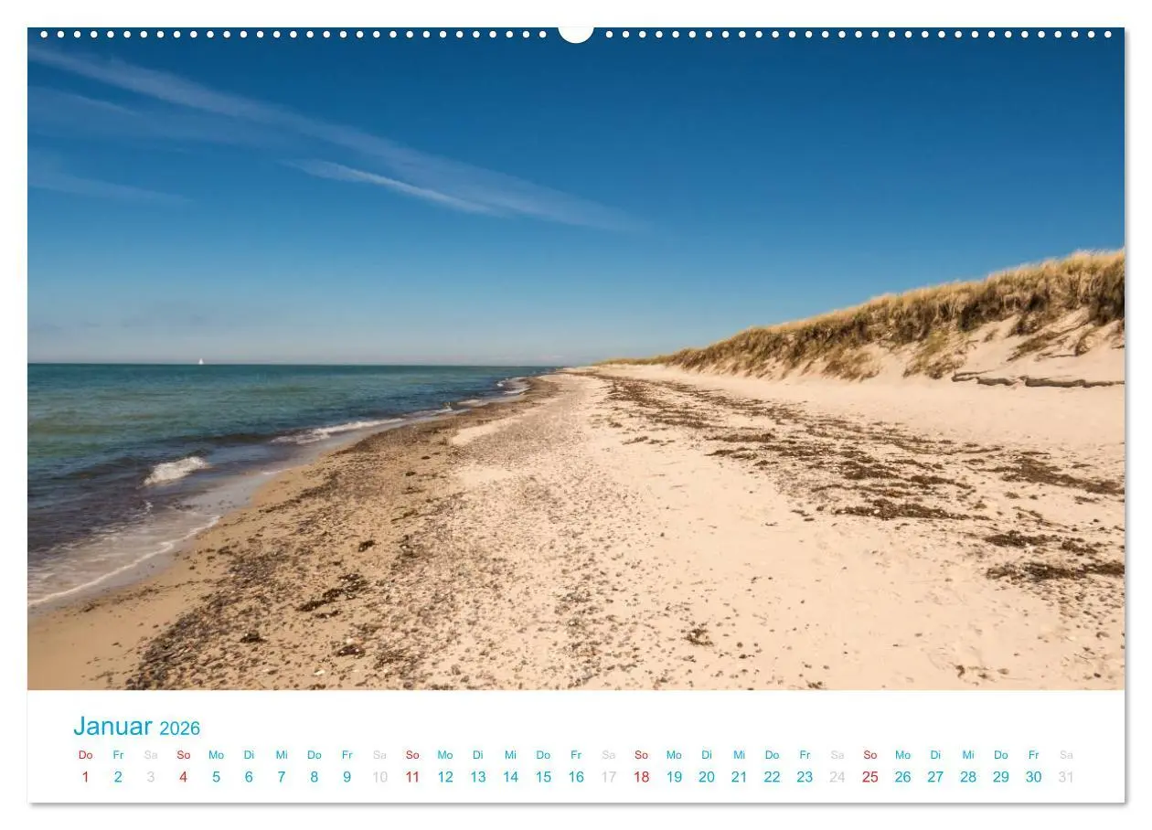 Bild: 9783516188677 | Der Darß Kalender (Wandkalender 2026 DIN A2 quer), CALVENDO...