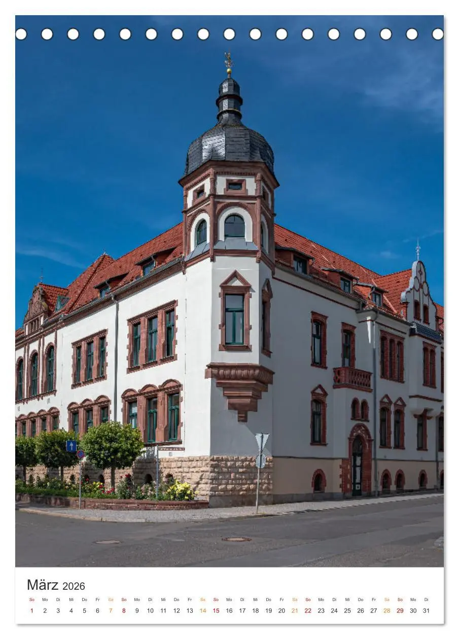 Bild: 9783516328677 | Die Stadt Sangerhausen (Tischkalender 2026 DIN A5 hoch), CALVENDO...