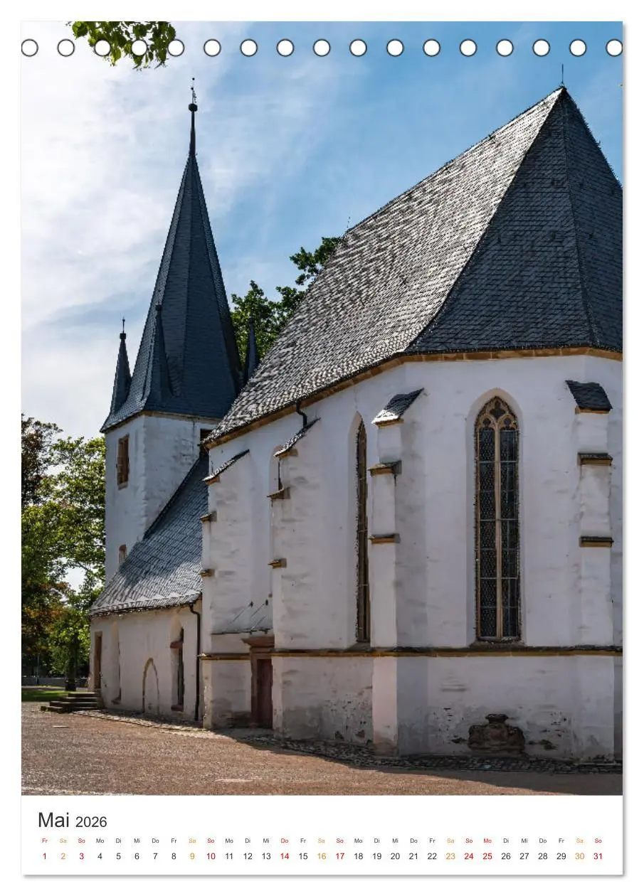 Bild: 9783516328677 | Die Stadt Sangerhausen (Tischkalender 2026 DIN A5 hoch), CALVENDO...