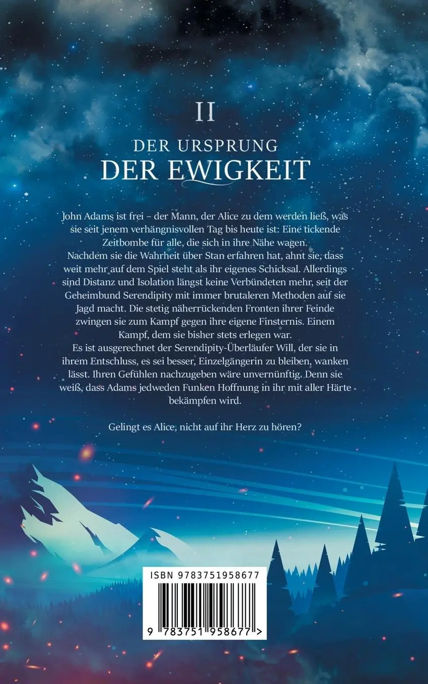 Rückseite: 9783751958677 | Der Ursprung der Ewigkeit | Metamorphose | Dee Voight | Taschenbuch