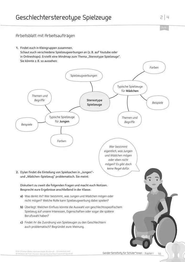 Bild: 9783834668677 | Gender-Sensitivity für Schüler*innen | Georgia Koutsianikouli | 88 S.