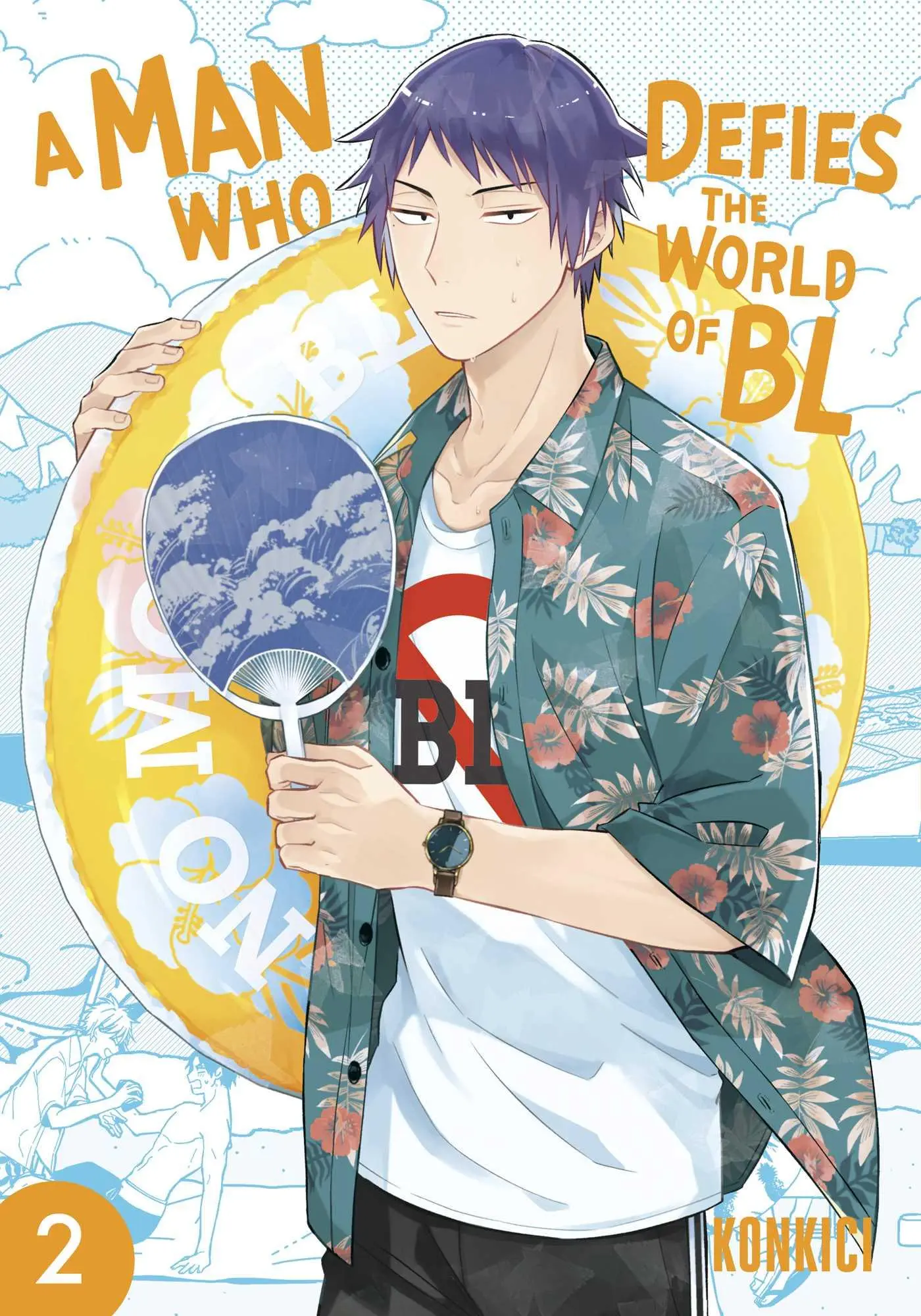 Cover: 9781974758777 | A Man Who Defies the World of BL, Vol. 2 | Konkici | Taschenbuch