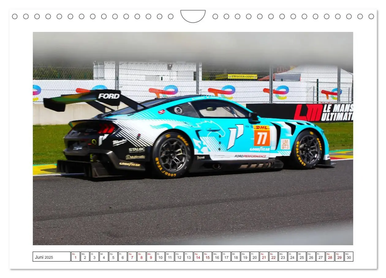 Bild: 9783457228777 | FIA WEC SPA - FRANCORCHAMPS by MMPIXX.COM (Wandkalender 2025 DIN A4...
