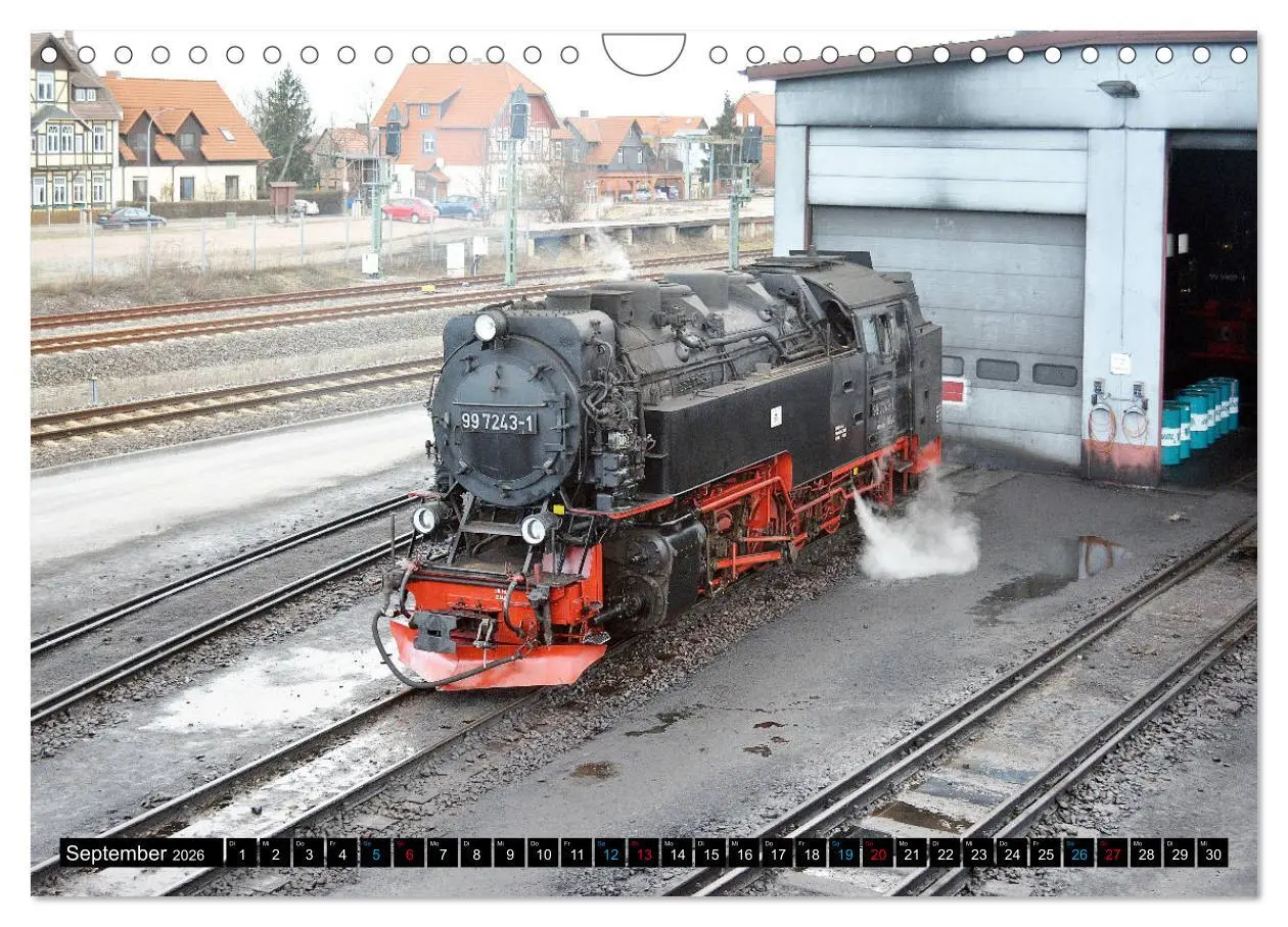 Bild: 9783457848777 | Dampf am Brocken - Die Harzquerbahn (Wandkalender 2026 DIN A4...
