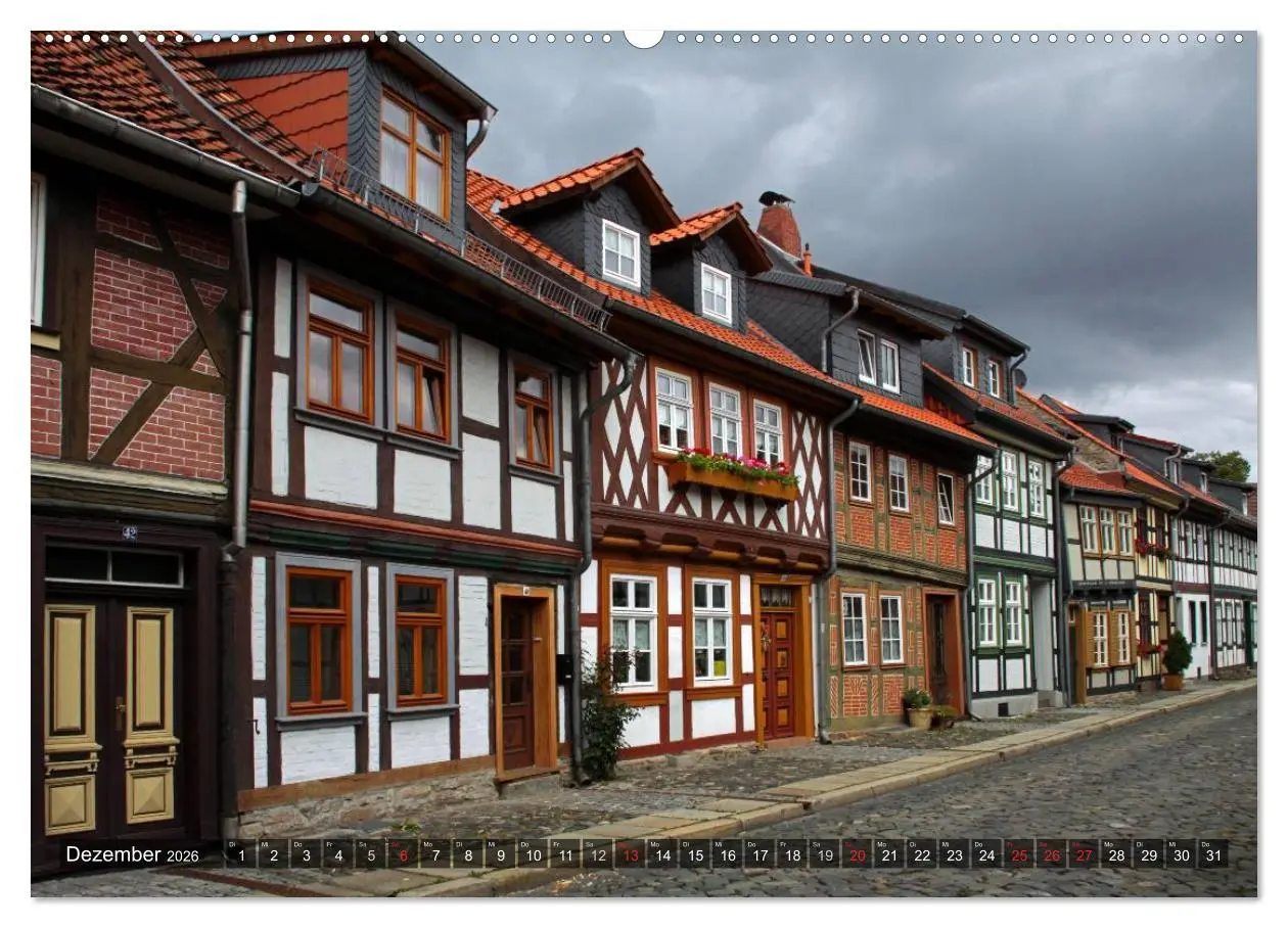 Bild: 9783516178777 | Wernigerode (Wandkalender 2026 DIN A2 quer), CALVENDO Monatskalender