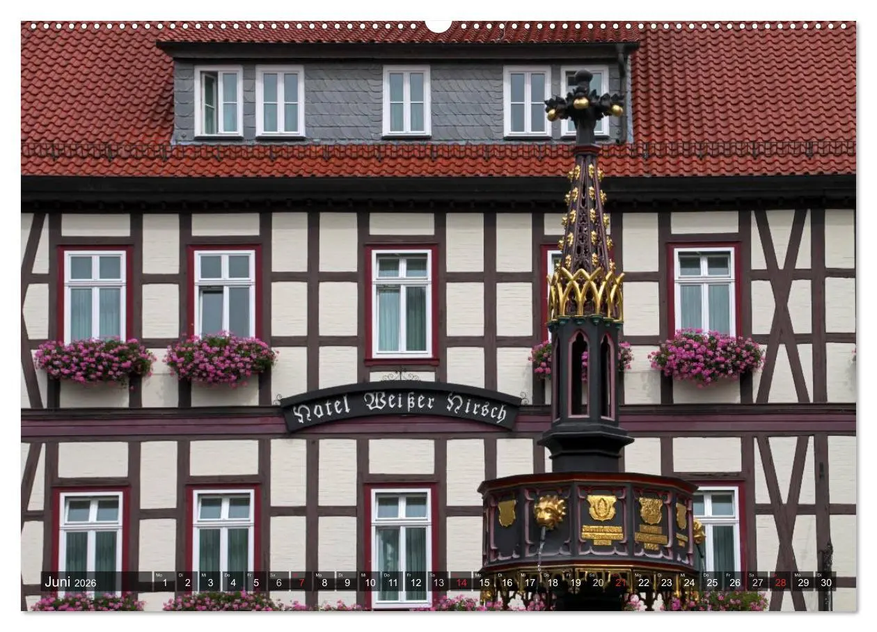Bild: 9783516178777 | Wernigerode (Wandkalender 2026 DIN A2 quer), CALVENDO Monatskalender