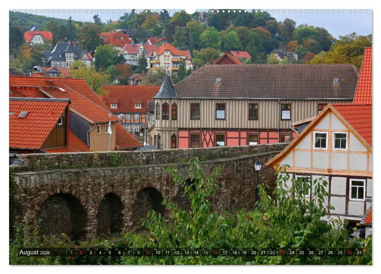 Bild: 9783516178777 | Wernigerode (Wandkalender 2026 DIN A2 quer), CALVENDO Monatskalender