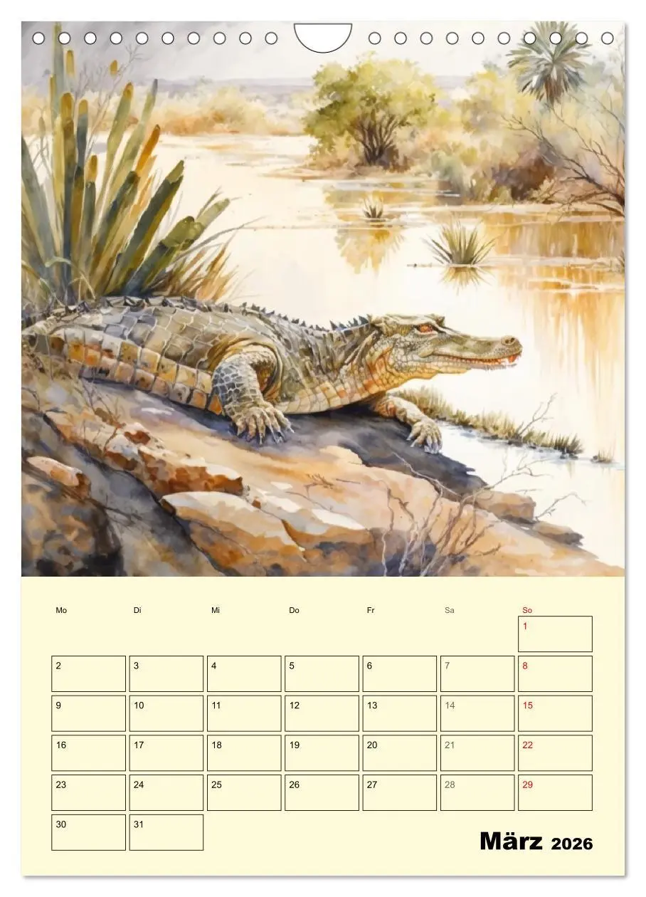 Bild: 9783516318777 | Schöne Aquarelle. Darstellungen von Afrikas Wildtieren...