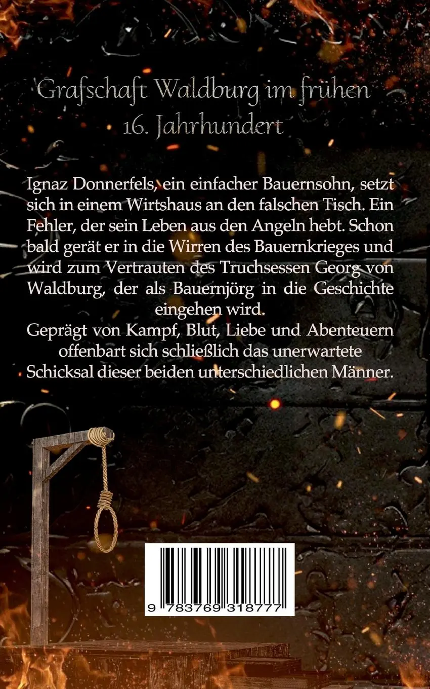Rückseite: 9783769318777 | Die Rache des Henkers | Ein Tagebuch aus dem Bauernkrieg | Wegele