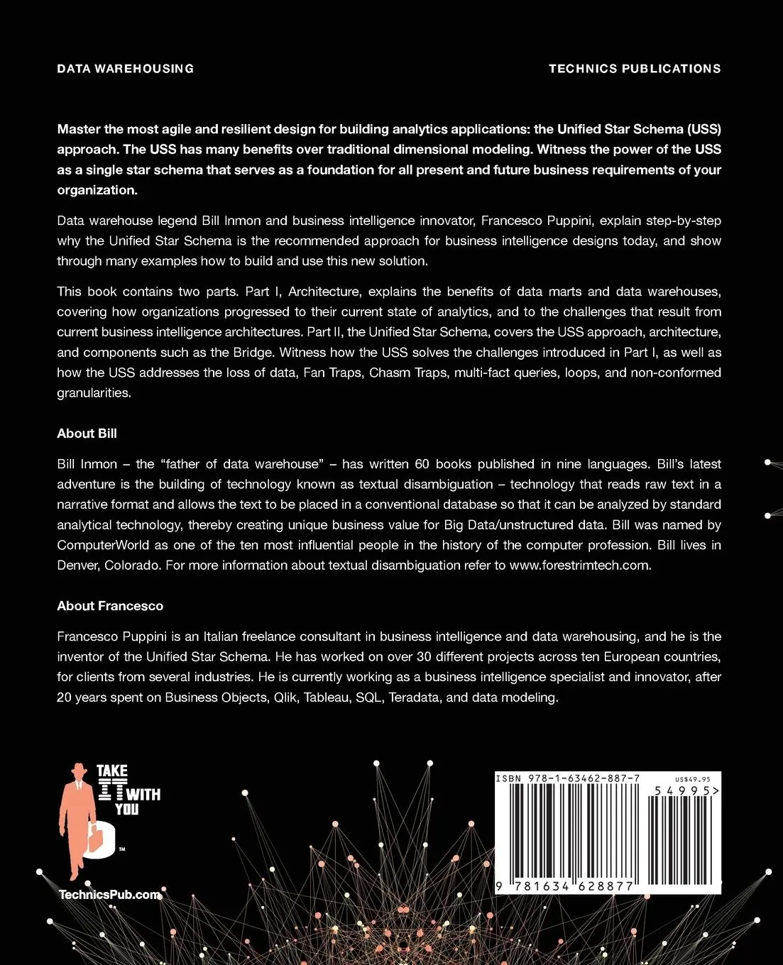 Rückseite: 9781634628877 | The Unified Star Schema | Bill Inmon (u. a.) | Taschenbuch | Englisch