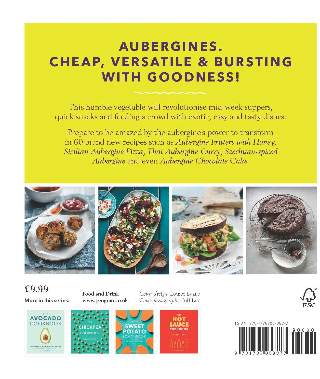 Rückseite: 9781785038877 | The Aubergine Cookbook | Heather Thomas | Buch | Gebunden | Englisch