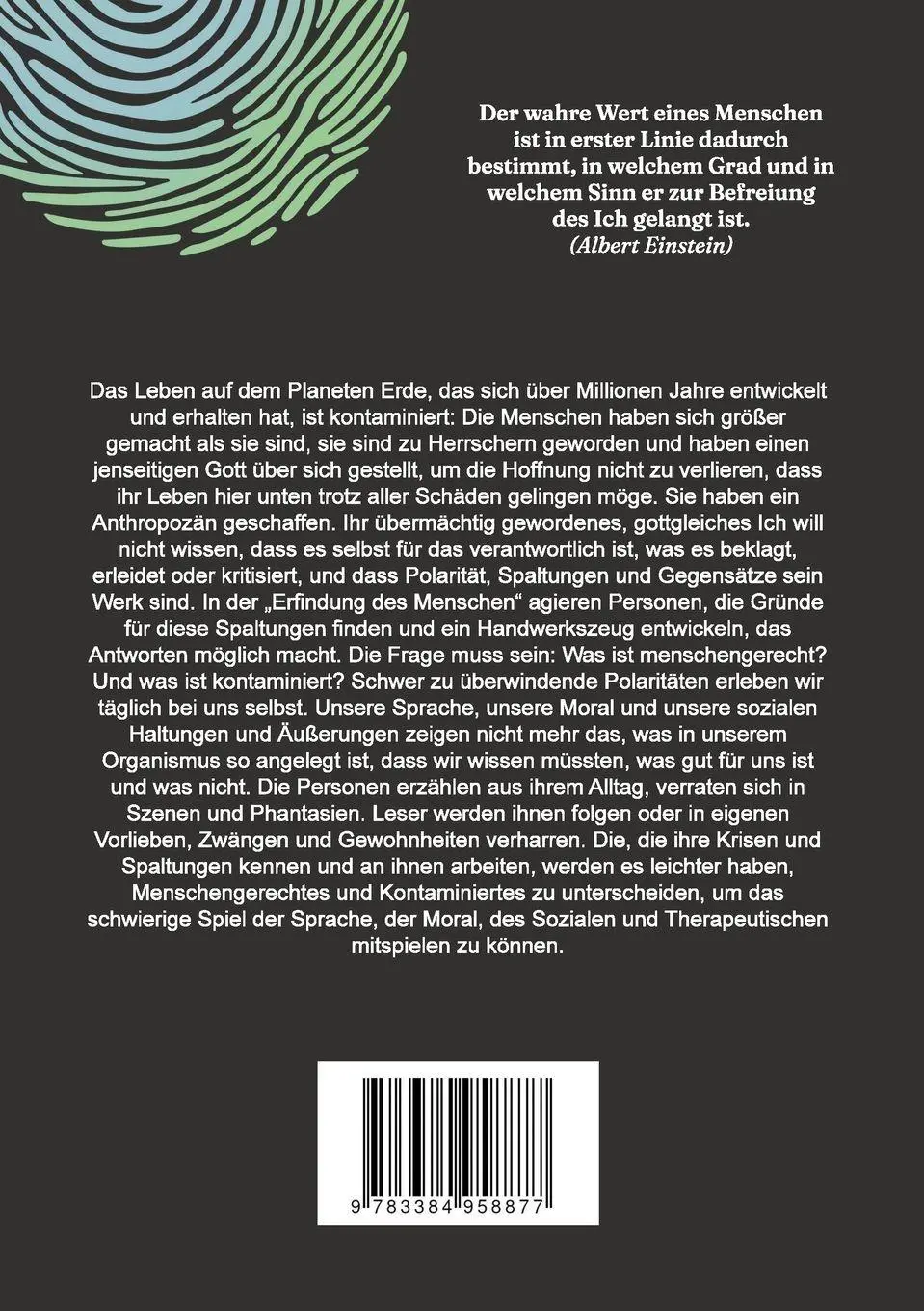 Rückseite: 9783384958877 | Die Erfindung des Menschen | Claus Just | Taschenbuch | 144 S. | 2026