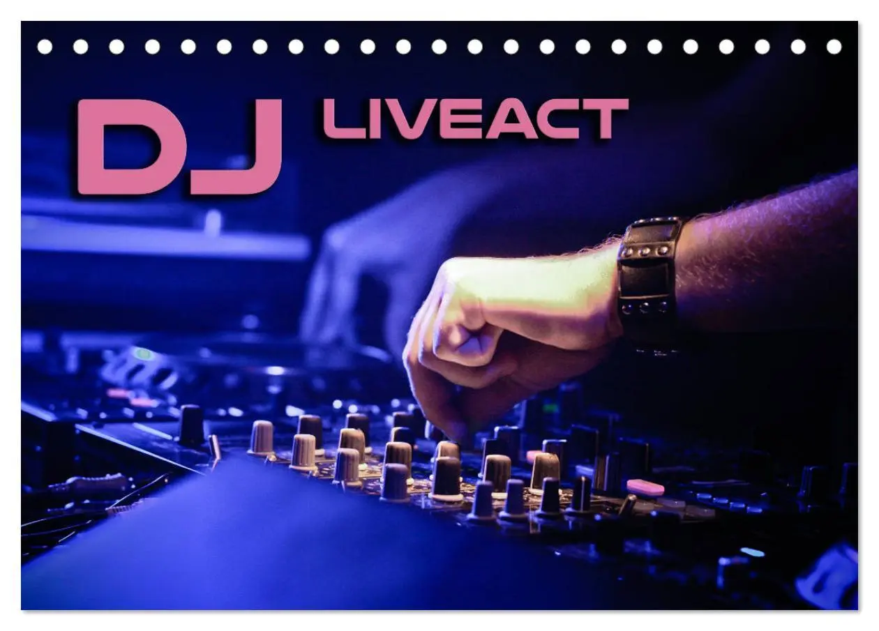 Cover: 9783457838877 | DJ Liveact (Tischkalender 2026 DIN A5 quer), CALVENDO Monatskalender