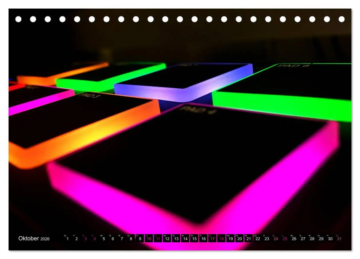 Bild: 9783457838877 | DJ Liveact (Tischkalender 2026 DIN A5 quer), CALVENDO Monatskalender