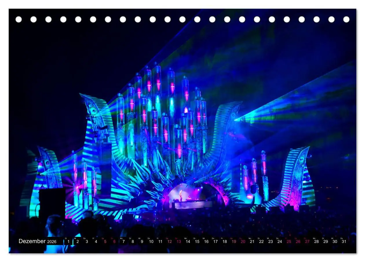 Bild: 9783457838877 | DJ Liveact (Tischkalender 2026 DIN A5 quer), CALVENDO Monatskalender