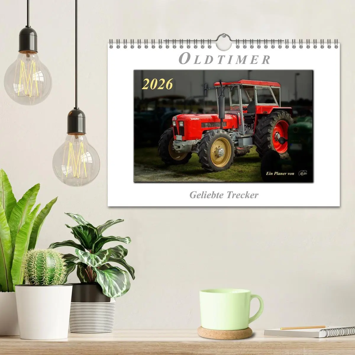 Bild: 9783516238877 | Oldtimer - geliebte Trecker (Wandkalender 2026 DIN A4 quer),...