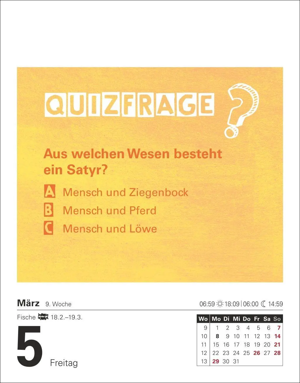 Bild: 9783840038877 | Ist es wahr, dass ...? Tagesabreißkalender 2027 - Alltagswissen auf...