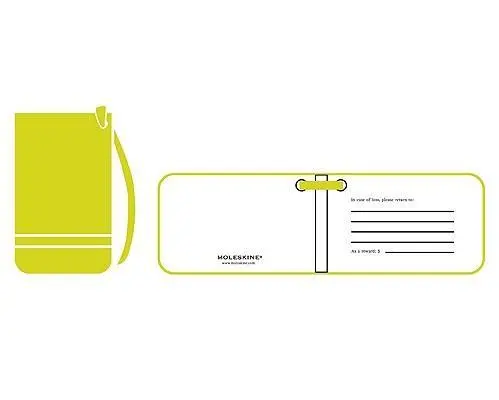 Cover: 9788862938877 | Moleskine Luggage Tag Lemon Green | Buch | Gebunden | Englisch | 2011