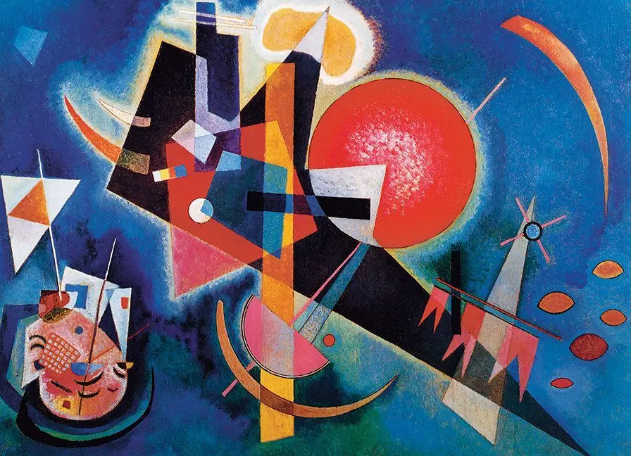 Cover: 628136618977 | In Blue by Wassily Kandinsky (Puzzle) | Spiel | In Spielebox | 2023