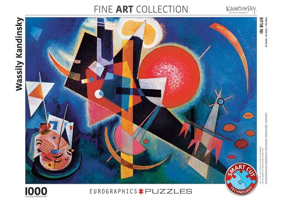 Bild: 628136618977 | In Blue by Wassily Kandinsky (Puzzle) | Spiel | In Spielebox | 2023