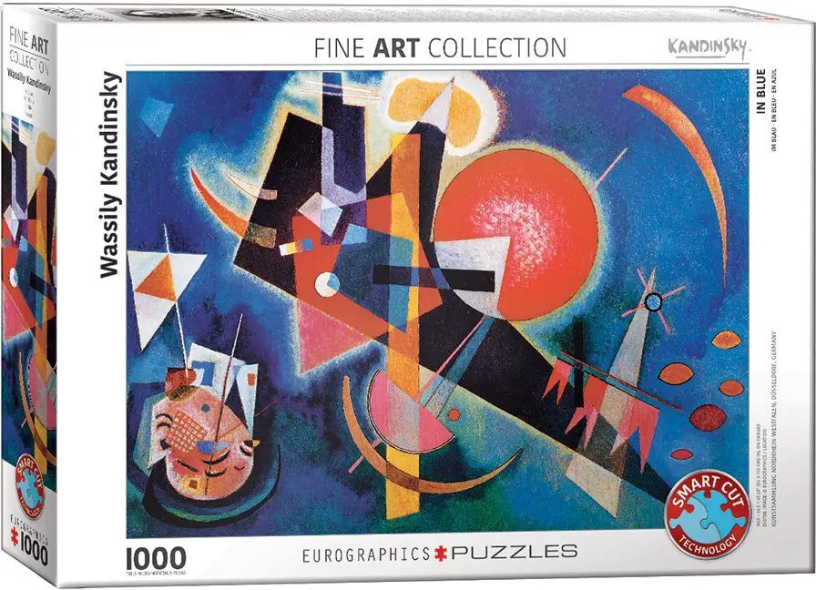 Bild: 628136618977 | In Blue by Wassily Kandinsky (Puzzle) | Spiel | In Spielebox | 2023