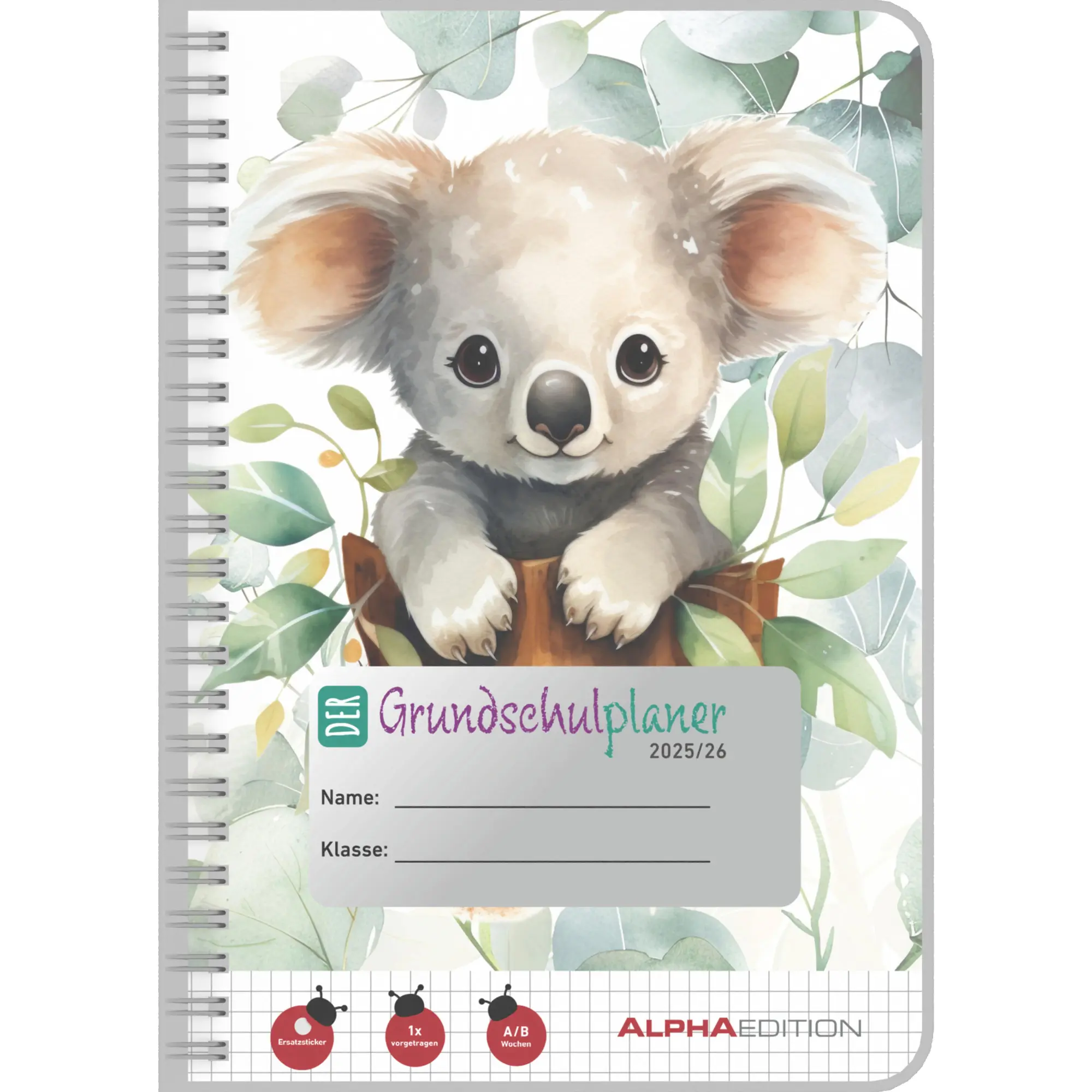 Cover: 4069095008977 | Grundschulplaner Koala | Kalender | 128 S. | Deutsch