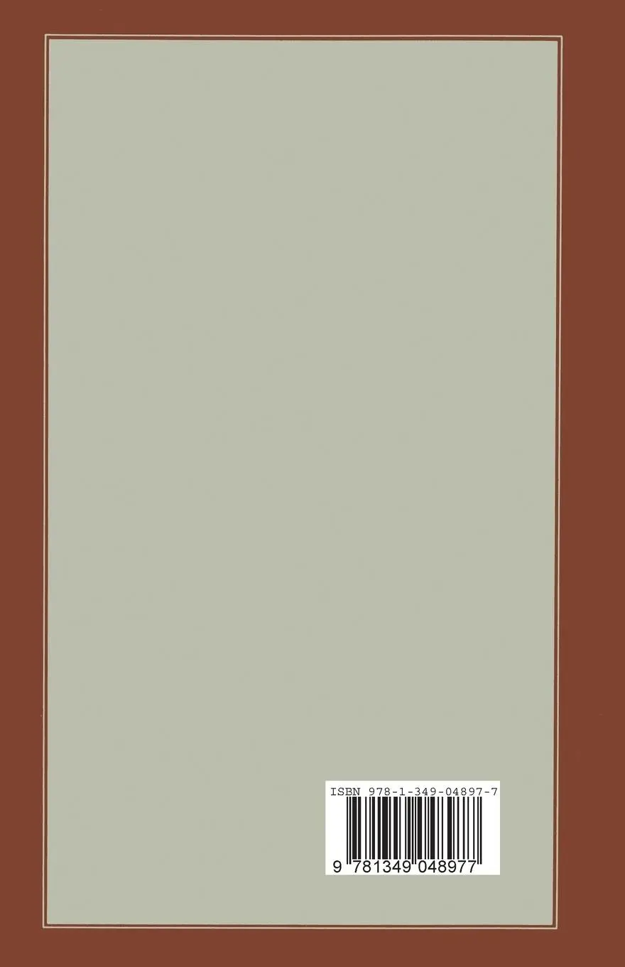 Rückseite: 9781349048977 | White Farmers in Rhodesia, 1890¿1965 | Richard Hodder-Williams | Buch