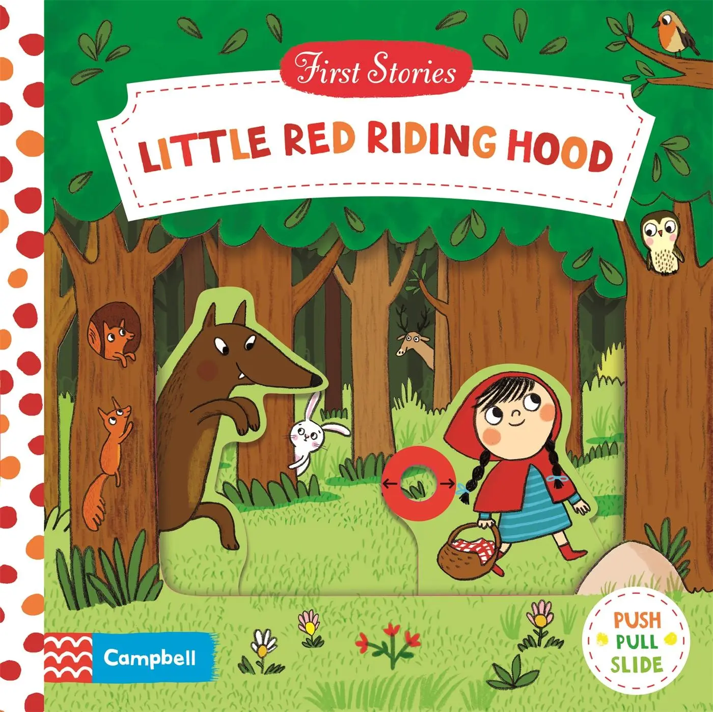 Cover: 9781509808977 | Little Red Riding Hood | A Push, Pull, Slide Book | Natascha Rosenberg