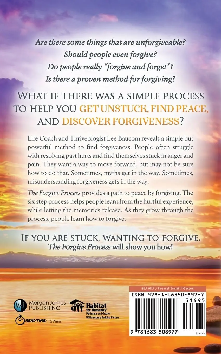 Rückseite: 9781683508977 | The Forgive Process | A Little Book on Forgiving and Letting Go | Buch