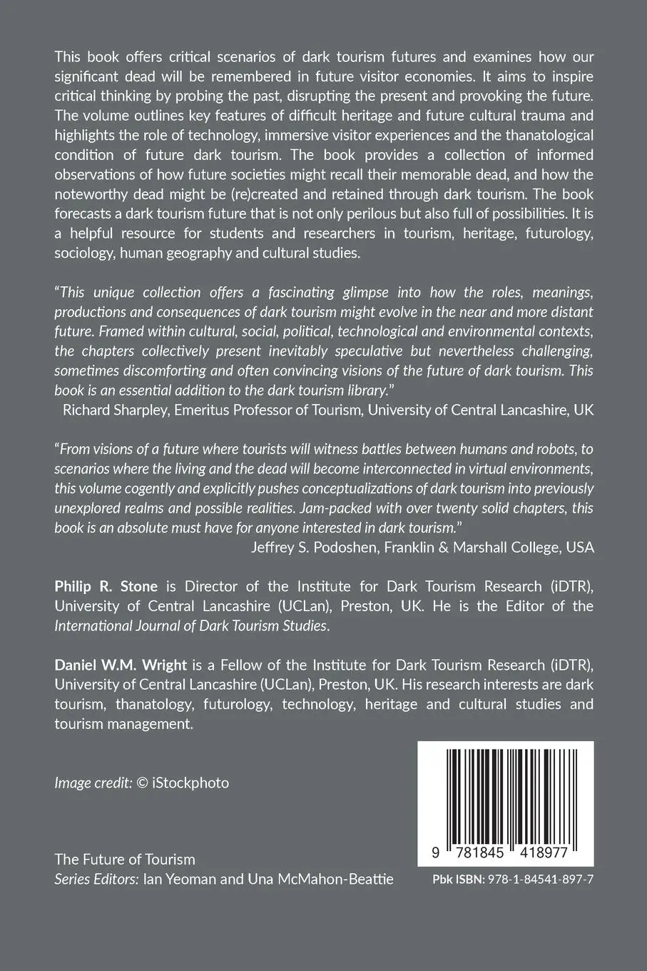 Rückseite: 9781845418977 | The Future of Dark Tourism | Enlightening New Horizons | Stone (u. a.)