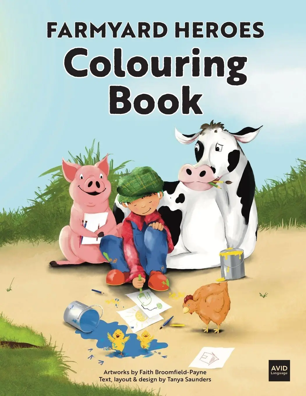 Cover: 9781913968977 | Farmyard Heroes Colouring Book | Tanya Saunders | Taschenbuch | 2025