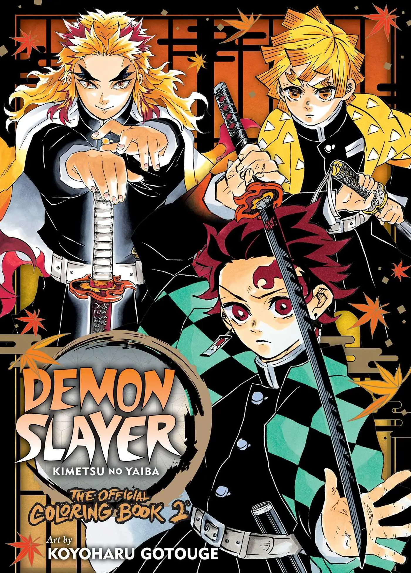Cover: 9781974738977 | Demon Slayer: Kimetsu no Yaiba: The Official Coloring Book 2 | Gotouge
