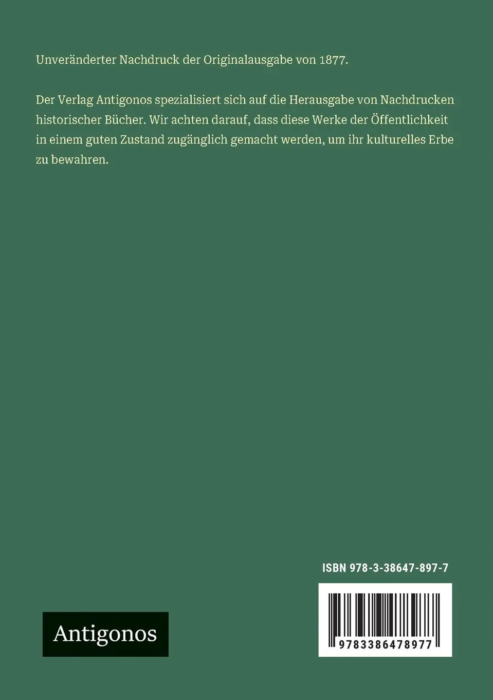 Rückseite: 9783386478977 | Widukind, der Sachsenführer, nach Geschichte und Sage | 1. Theil