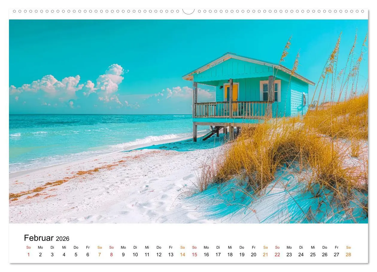 Bild: 9783457378977 | Maritim pur - Strandträume (Wandkalender 2026 DIN A2 quer),...