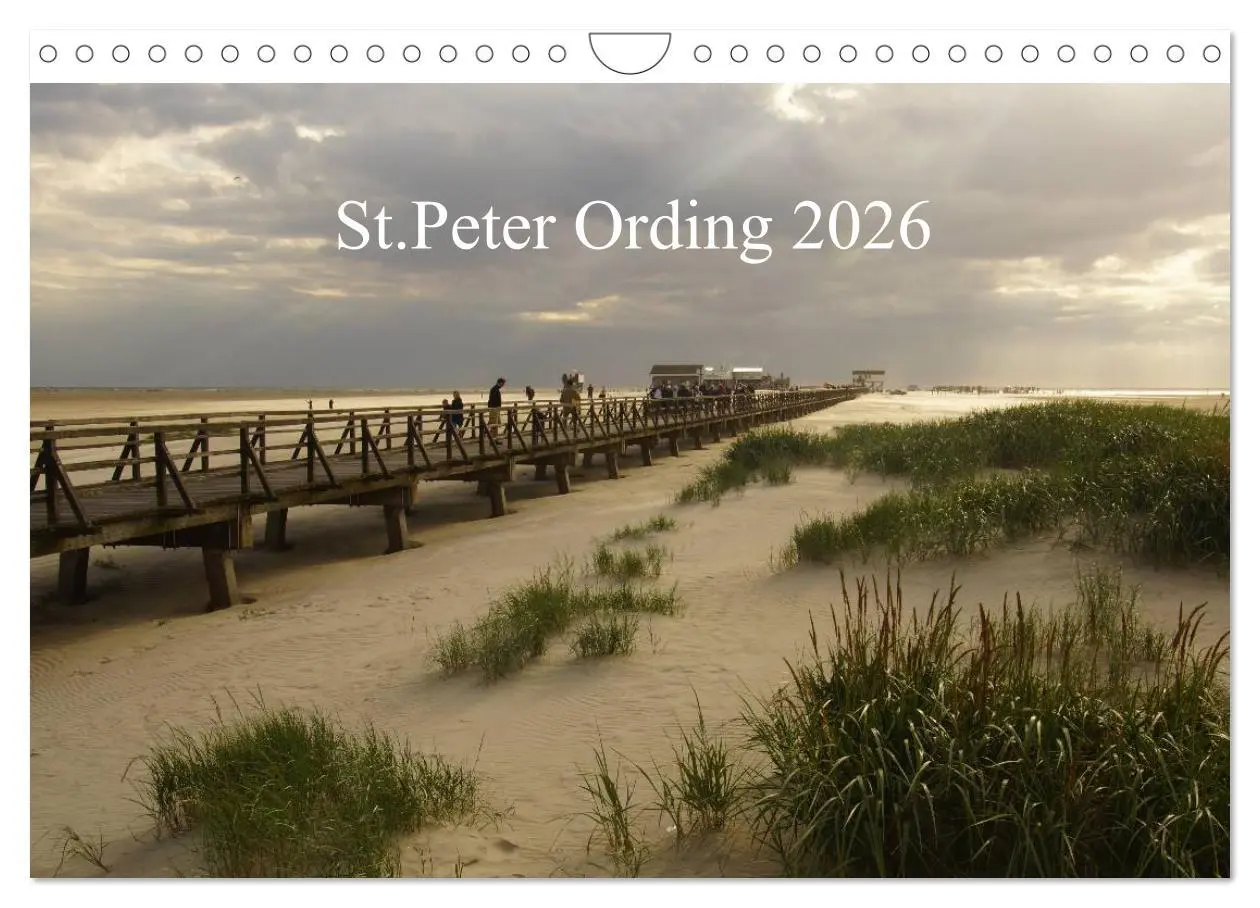 Cover: 9783516158977 | St. Peter Ording 2026 (Wandkalender 2026 DIN A4 quer), CALVENDO...
