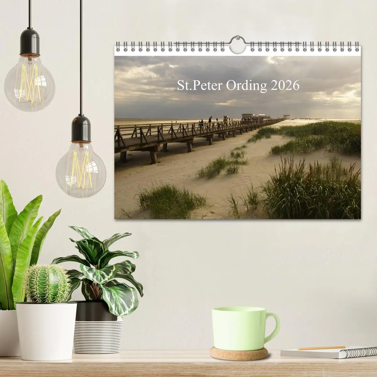 Bild: 9783516158977 | St. Peter Ording 2026 (Wandkalender 2026 DIN A4 quer), CALVENDO...