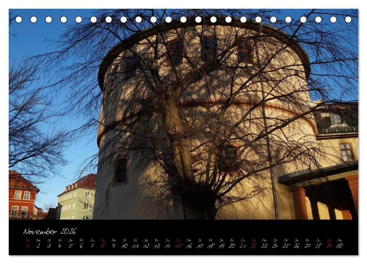 Bild: 9783516228977 | Weimar (Tischkalender 2026 DIN A5 quer), CALVENDO Monatskalender