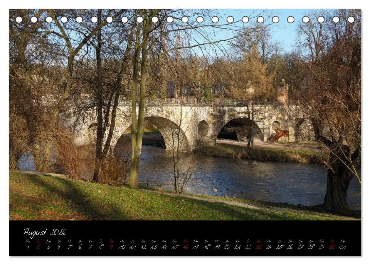 Bild: 9783516228977 | Weimar (Tischkalender 2026 DIN A5 quer), CALVENDO Monatskalender