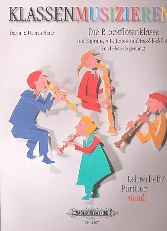 Cover: 9790014108977 | Heitz, D: Klassenmusizieren: Die Blockflötenklasse, Band 1 | Heitz