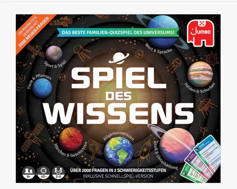 Cover: 8710126199077 | Spiel des Wissens | Spiel | Brettspiel | 19907 | Deutsch | 2022