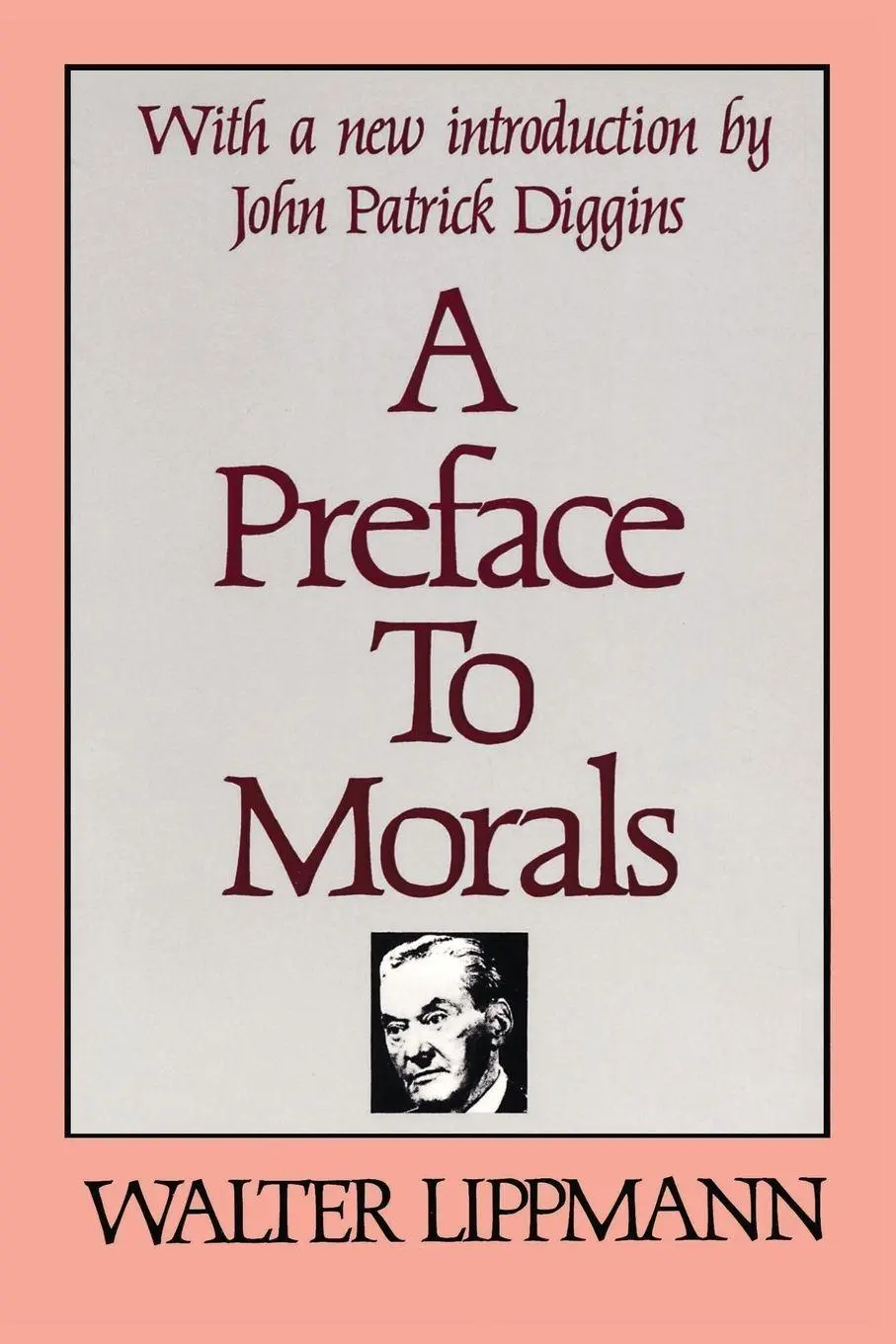 Cover: 9780878559077 | A Preface to Morals | Walter Lippmann | Taschenbuch | Englisch | 1982